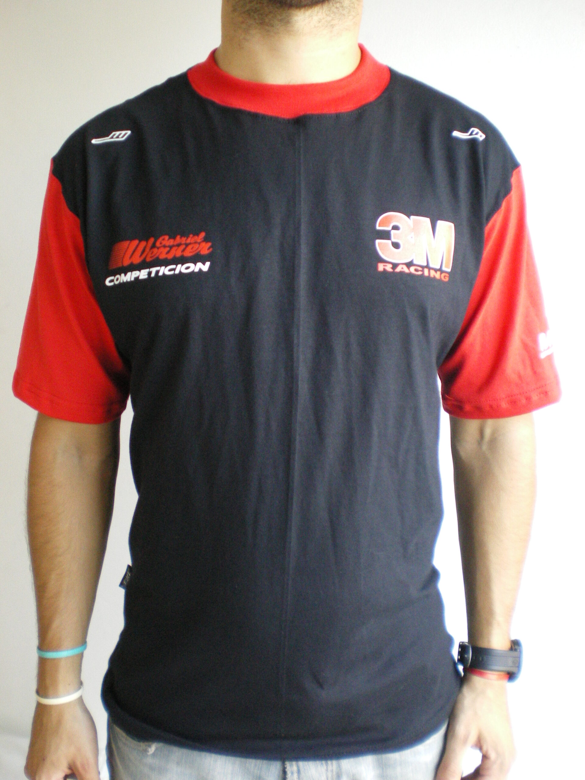 Art. 9154 Remera Clasica combinada Algodon